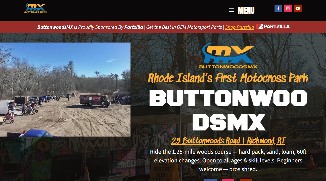 Website screenshot for Buttonwoods MX