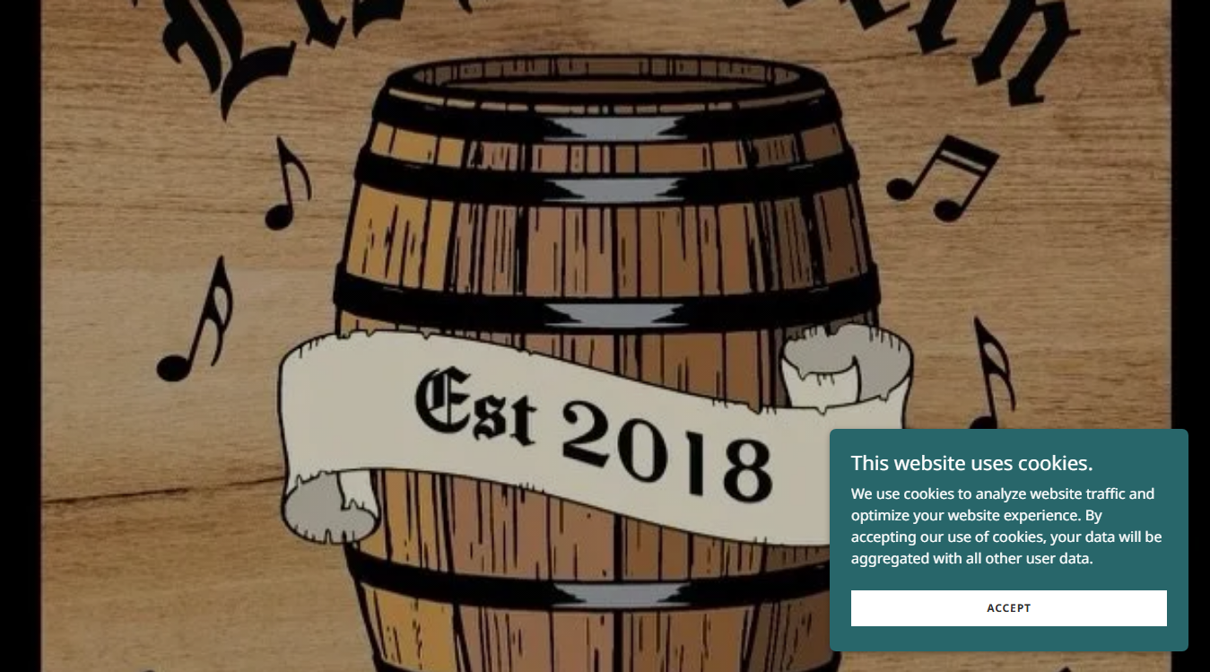 Website screenshot for Liz's Tavern