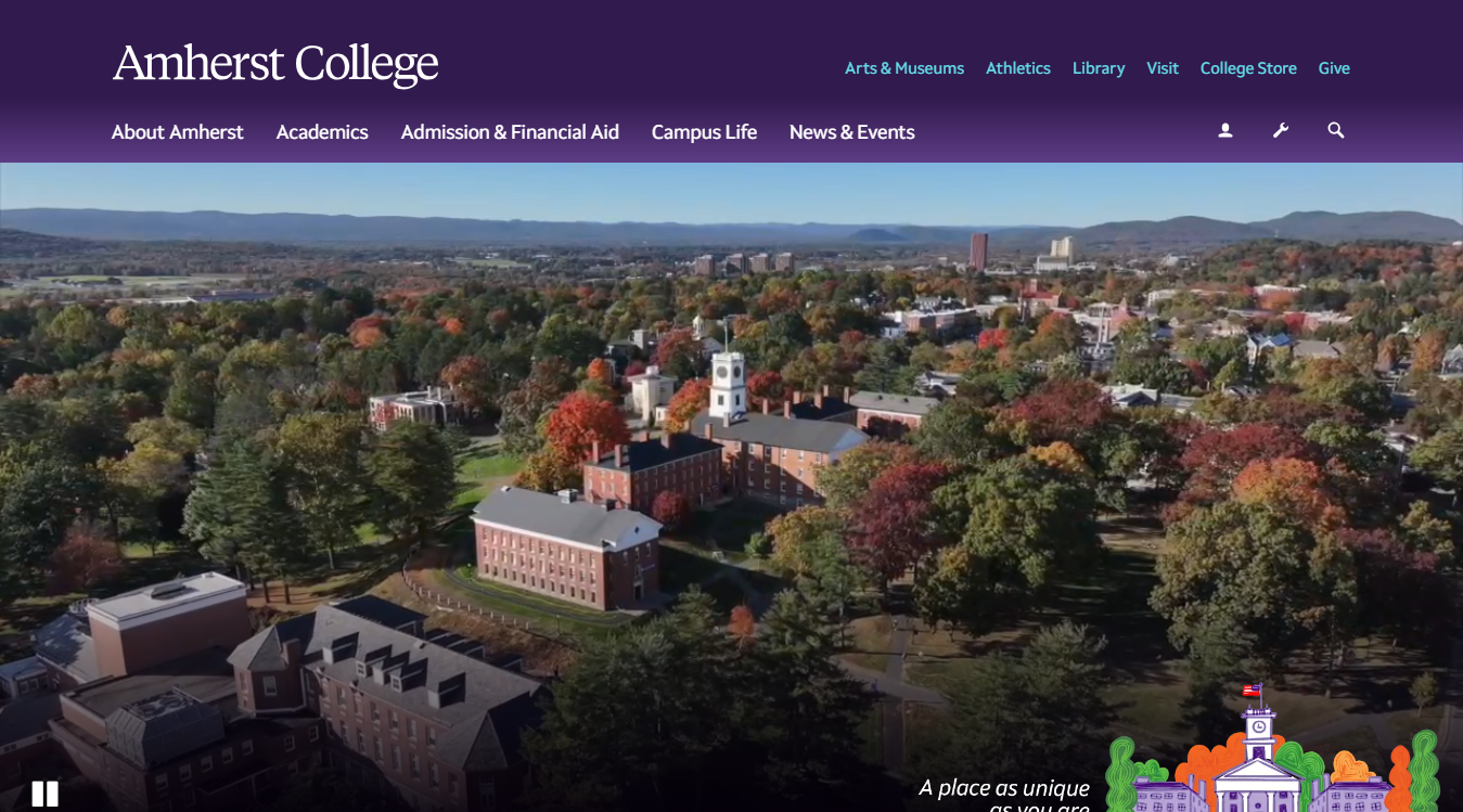 Website screenshot for Orr Rink