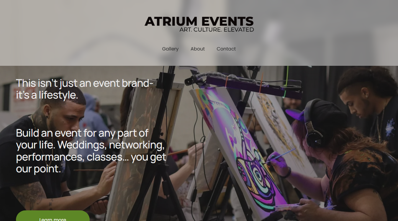 Website screenshot for The Industrial